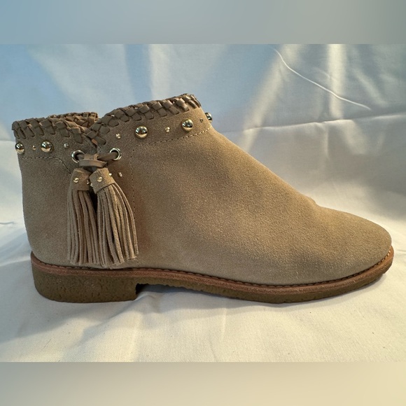 Kate Spade Bowie Bootie Tan Suede - Picture 1 of 9